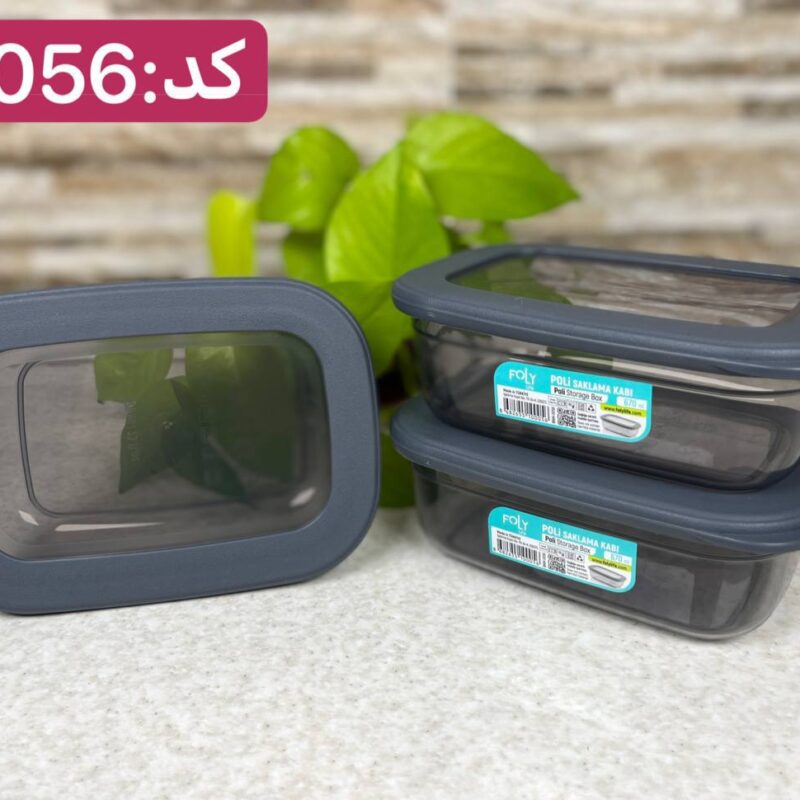 بانکه درب سیلیکونی فولی لایف مستطیلی ۶۷۰ میلی لیتری چهاررنگ  کد POLI SAK 0056 - تصویر 5