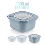 ظرف نگهدارنده وکیوم ماکرویو 1800 میلی برند سافت شف ترکیه کد ELEGANT -00693