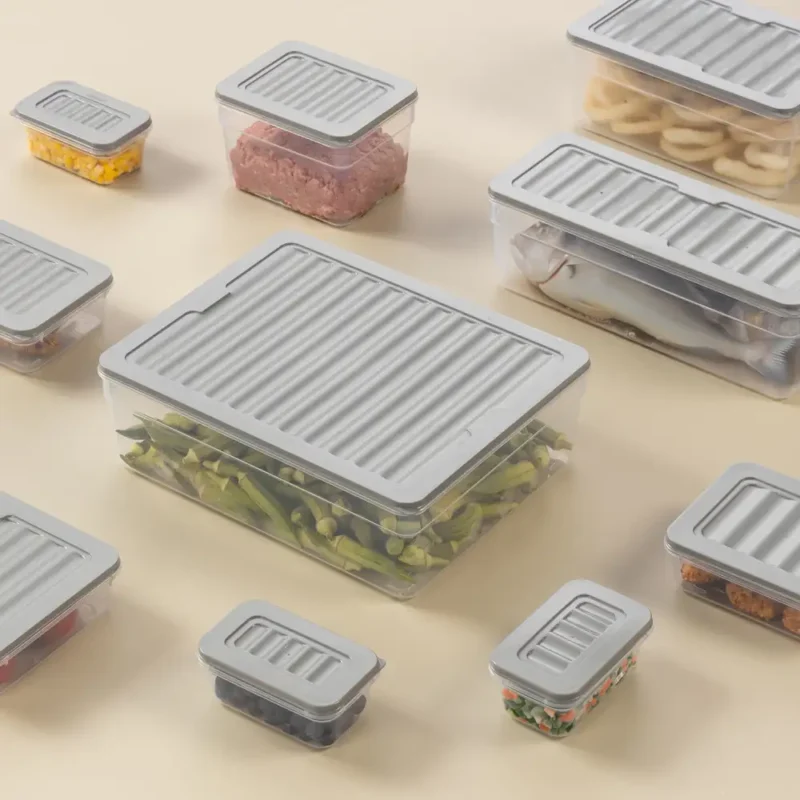 ظرف یخچالی مستطیلی سافت شف ترکیه حجم ۱۱۰۰ میلی کد derin 00984