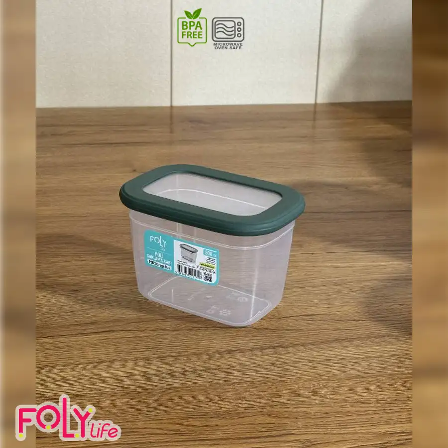 بانکه مستطیلی درب سیلیکونی فولی لایف ترکیه 800 میلی لیتری چهاررنگ کد  POLI SAK 0117 - تصویر 8