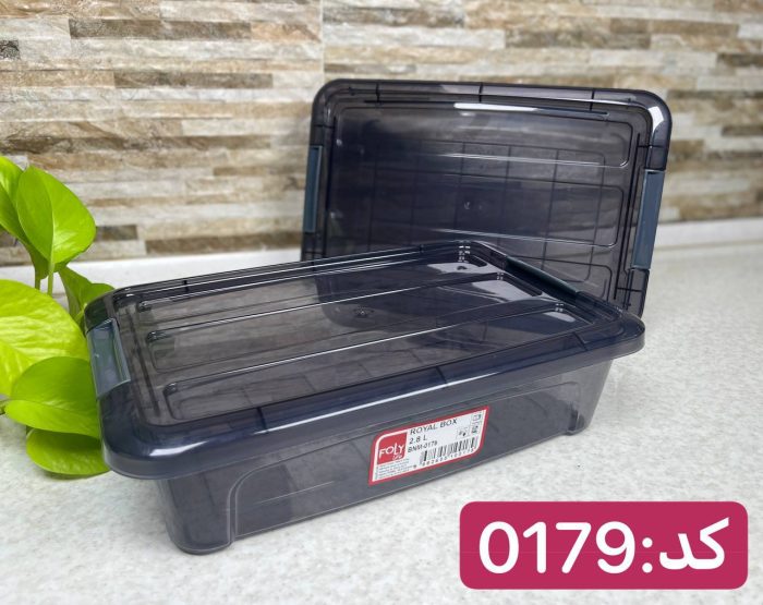 باکس درب قفلی فولی لایف ترکیه 2800 میلی لیتری Royal کد 0179 - تصویر 4