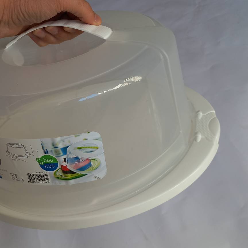 021173- ظرف کیک هوبی لایف مدل کندی Candy رنگ سفید کد 021173 - تصویر 4