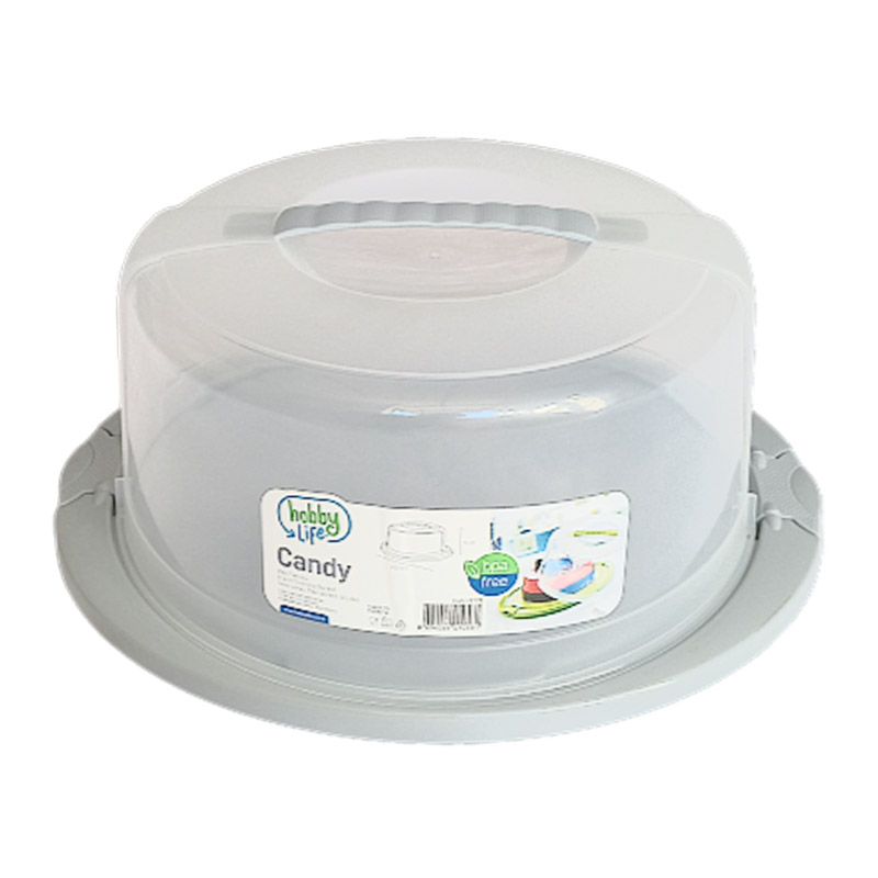 021173-1-8.jpg ظرف کیک هوبی لایف مدل کندی Candy رنگ طوسی روشن کد 021173 - تصویر 1