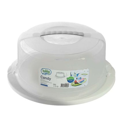 ظرف کیک هوبی لایف مدل کندی Candy رنگ سفید کد 021173