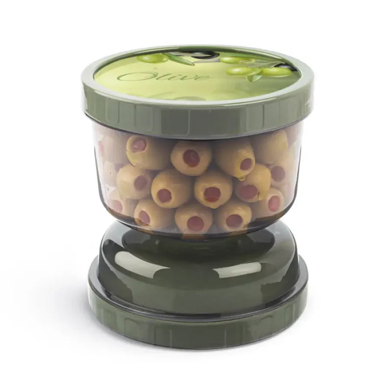 ظرف نگهدارنده ترشی و زیتون Sandglass هوبی لایف مدل ساعت شنی کد 021391