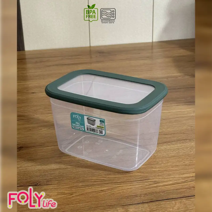 بانکه درب سیلیکونی فولی لایف 2300 میلی  لیتری چهاررنگ کد POLI SAK 0278 - تصویر 8