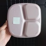 بشقاب صبحانه 3 قسمتی هوبی لایف رنگ کالباسی کد 031298 - تصویر 2