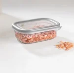 بانکه مستطیلی فولی لایف ترکیه 400 میلی لیتر رنگ دودی کد Peggy 0353