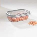 بانکه مستطیلی فولی لایف ترکیه 400 میلی لیتر رنگ دودی کد PEGGY DIK 0353