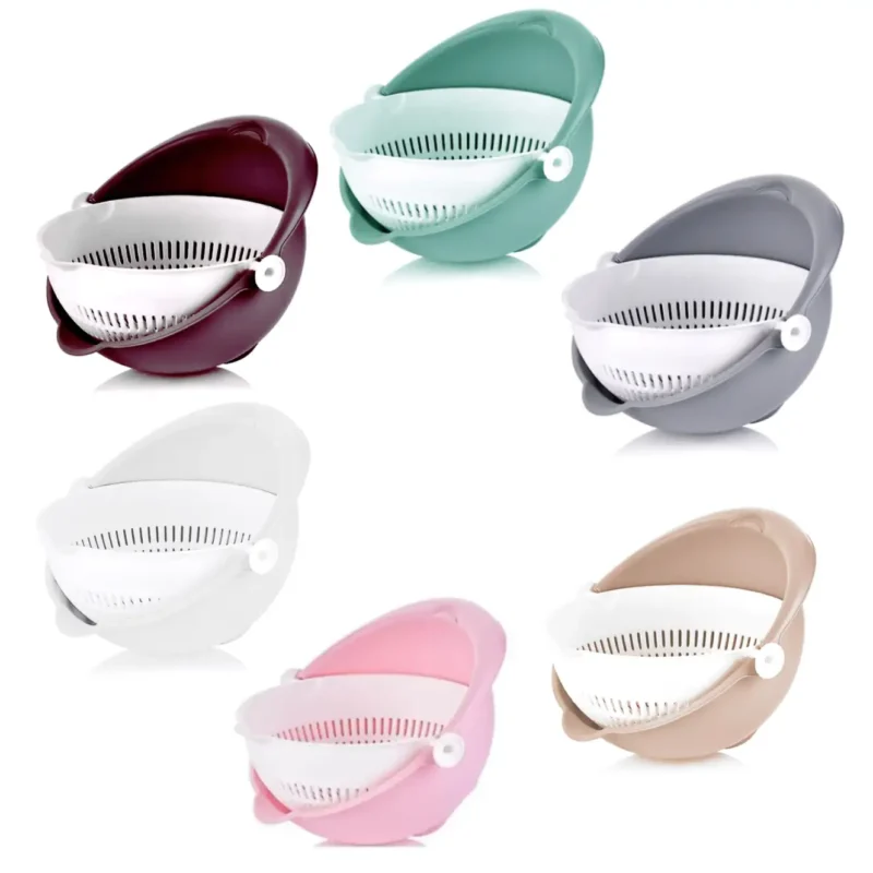 کاسه با آبکش چرخان هوبی لایف 360 درجه Aqua 041312