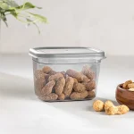 بانکه مستطیلی فولی لایف ترکیه ۸۰۰ میلی لیتری رنگ مشکی  کد Peggy 0414