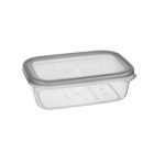 بانکه مستطیلی فولی لایف ترکیه ۱۲۰۰ میلی لیتری رنگ دودی کد PEGGY DIK 0438 - تصویر 2