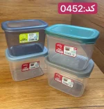 بانکه مستطیلی فولی لایف ترکیه 1300 میلی لیتری کد Peggy 0452 - تصویر 3