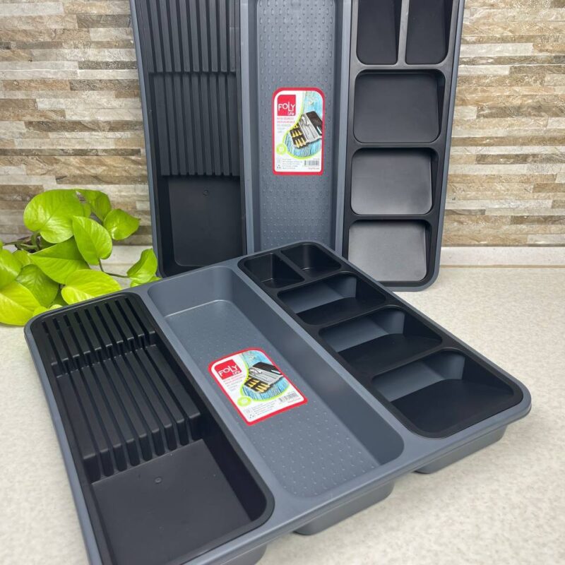 نظم دهنده قاشق و چنگال کشو فولی لایف ترکیه (سه قسمتی) کد 0490 - تصویر 5