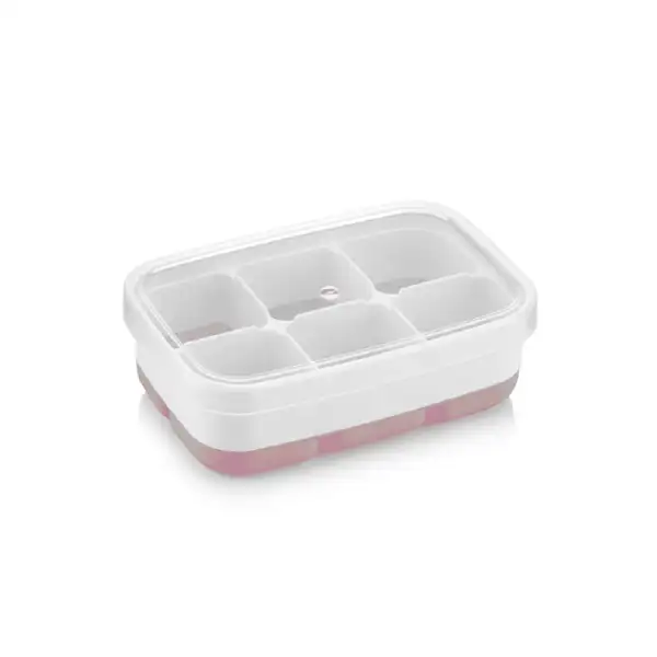 061133-3.webp قالب یخ نچسب هوبی لایف رنگ کالباسی 6 قسمتی مدل TINY ice box  کد 061133 - تصویر 4