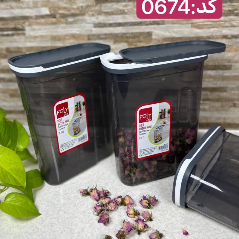 بانکه درب کشویی فولی لایف ترکیه  (POLI ERZAK)-2700 میلی  لیتری کد 0674 - تصویر 6