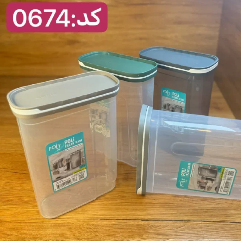 بانکه درب کشویی فولی لایف ترکیه  (POLI ERZAK)-2700 میلی  لیتری کد 0674 - تصویر 3