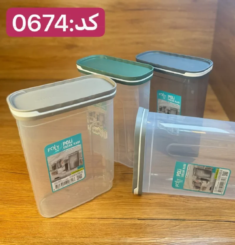 بانکه درب کشویی فولی لایف ترکیه  (POLI ERZAK)-2700 میلی  لیتری کد 0674
