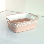 سبد نان طرحدار فولی لایف رنگ کرمی طرح MONNA کد 0773 - تصویر 2