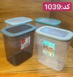 بانکه درب سیلیکونی فولی لایف-مستطیلی ۲۰۰۰ میلی لیتری چهاررنگ کد Poli 1039 - تصویر 4