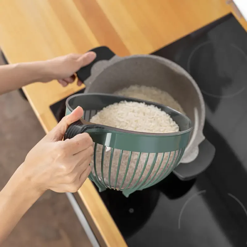 کاسه میکس ساده فولی لایف ترکیه 3 لیتری چهاررنگ  Linea کد 1114