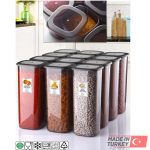 بانکه مربعی  1750 میلی لیتر-برند کیولوکس ترکیه LN-0551