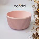 پیاله خطی گوندول رنگ صورتی کالباسی کد 801
