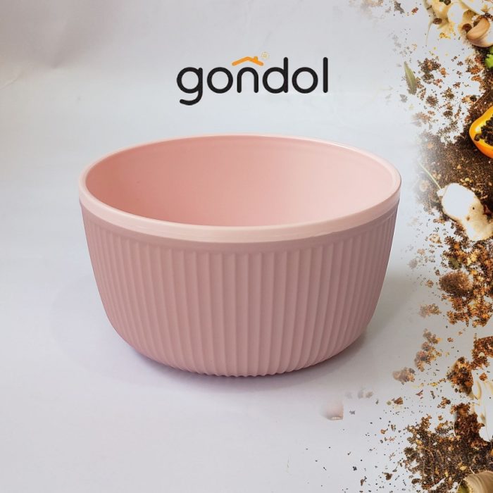 پیاله خطی گوندول رنگ صورتی کالباسی کد 801 - تصویر 1