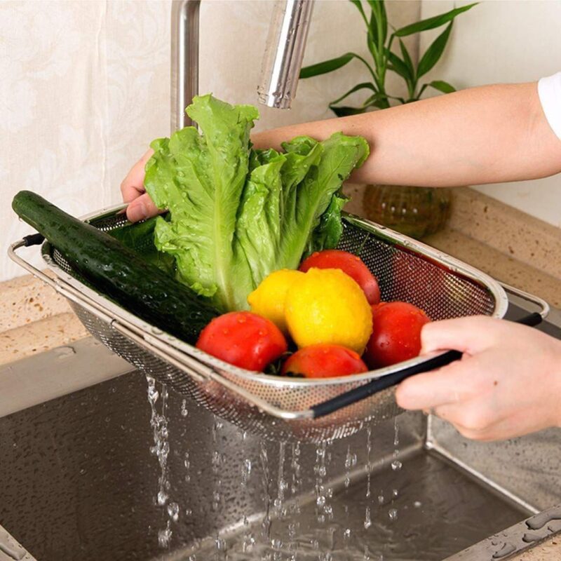 آبکش کشویی سینک ظرفشویی کد albirx-21819