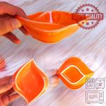 اردوخوری سرامیکی مایکرو و فریزری 6 تایی  نارنجی PartyTime کد albirx-22432