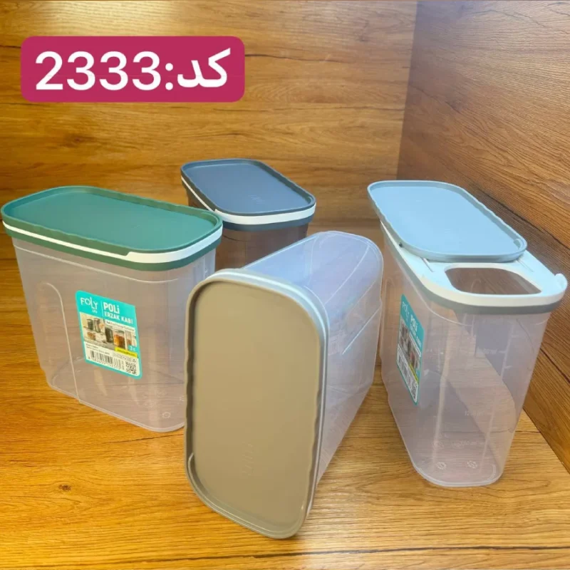 بانکه درب کشویی فولی لایف ترکیه ۳۰۰۰ میلی لیتری (POLI ERZAK) کد 2333 - تصویر 3