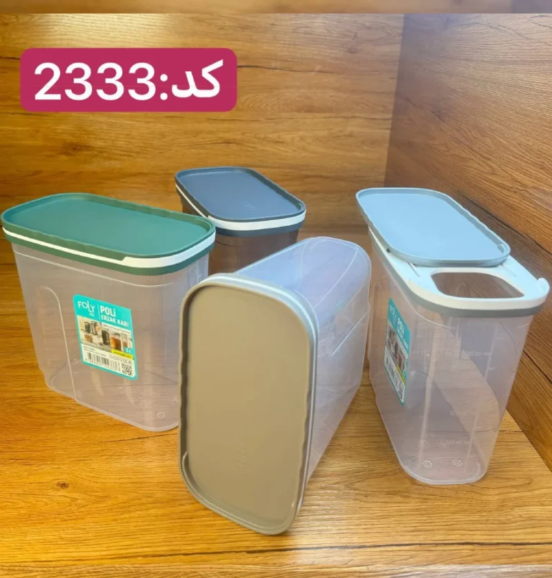 بانکه درب کشویی فولی لایف ترکیه ۳۰۰۰ میلی لیتری (POLI ERZAK) کد 2333