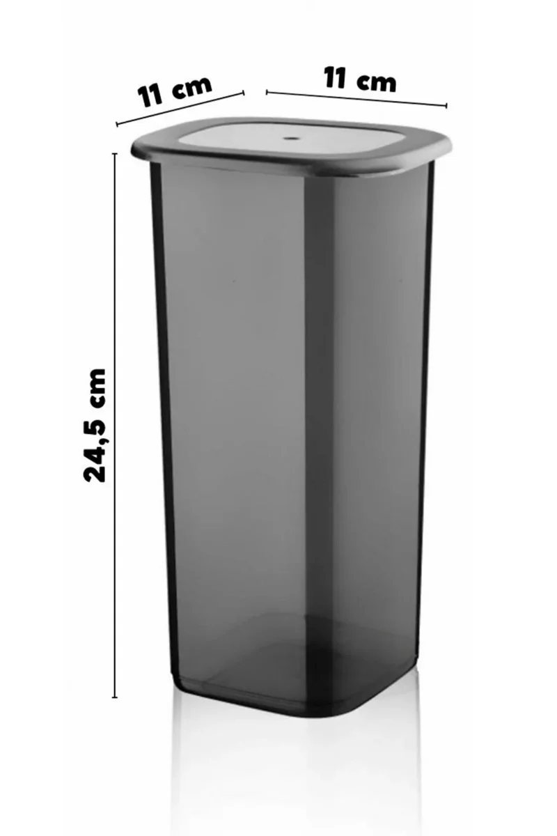 بانکه مربعی  1750 میلی لیتر-برند کیولوکس ترکیه LN-0551