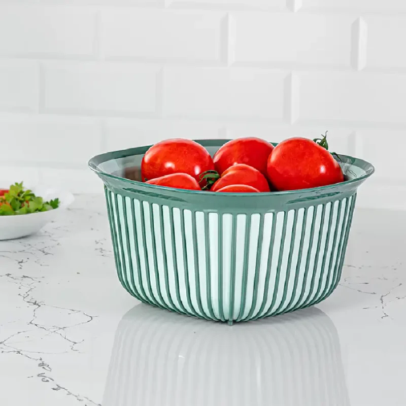 کاسه مربع فولی لایف ترکیه 4 لیتر -چهاررنگ-  مدل Linea کد 3712