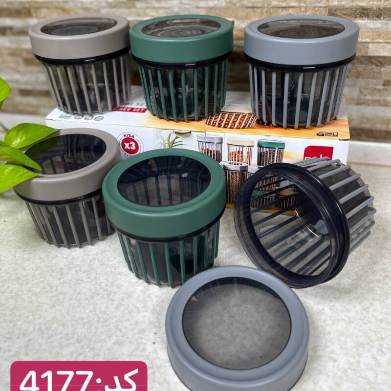 بانکه گرد استوانه ای فولی لایف ترکیه حجم 500 میلی لیتر چهاررنگ کد 4177 Linea - تصویر 2