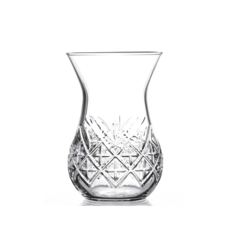 استکان تایملس پاشاباغچه ۱۵۵ میلی 6 عدد کد TIMELESS-42881 - تصویر 1