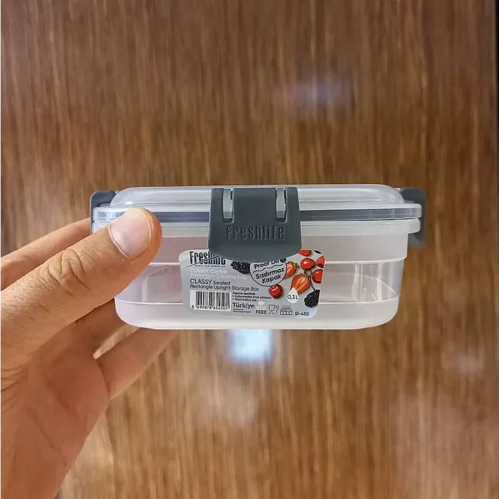 بانکه مستطیلی ضدنشتی فرش لایف 300 میلی لیتر مدل Classy کد D-450 - تصویر 1
