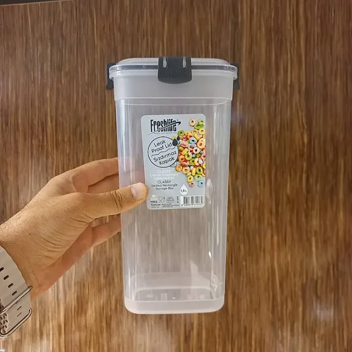بانکه مستطیلی ضدنشتی فرش لایف ترکیه 1800 میلی لیتر مدل Classy کد D-453 - تصویر 3