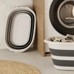 لگن سبد تاشو سیلیکونی دنیاپلاستیک ترکیه 25 لیتری کد 50016 - تصویر 2