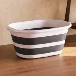 لگن سبد تاشو سیلیکونی دنیاپلاستیک ترکیه 25 لیتری کد 50016