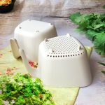کاسه و آبکش گوندول سفید کد 576 - تصویر 3