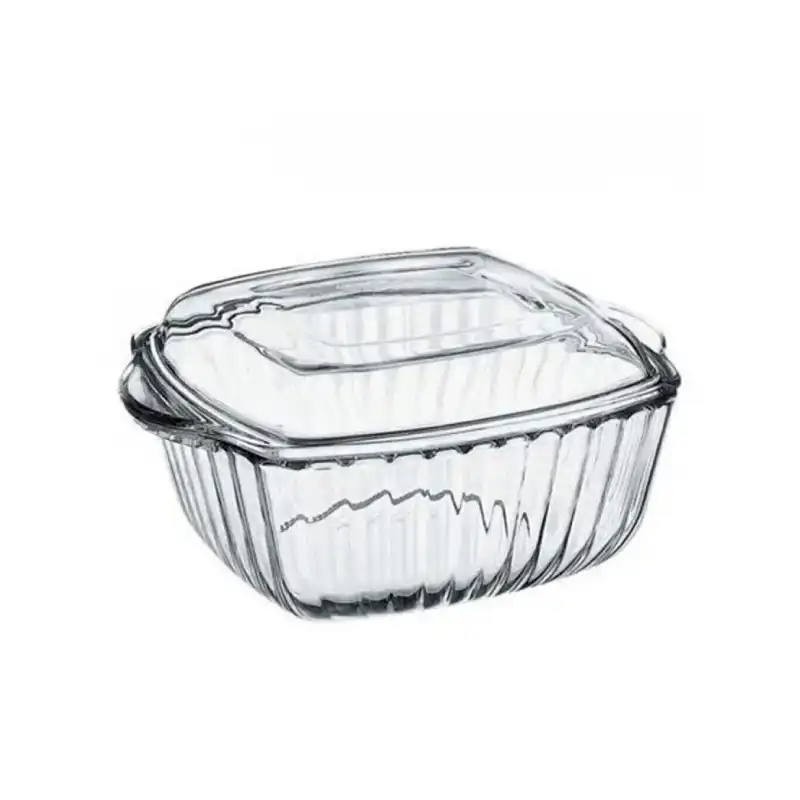 59029-1.webp قابلمه مربع گنکره دار برجام پاشاباغچه 1870 میلی کد BORCAM-59029 - تصویر 1