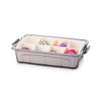 باکس دودی قفلدار فولی لایف دارای ظرف 8 قسمتی-حجم 2.8 لیتری کد Royal 6034 - تصویر 2