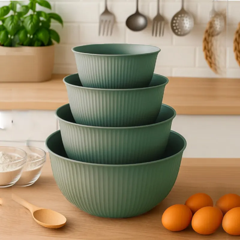 7480x folylife bally ست چهارتایی کاسه فولی لایف ترکیه رنگ سبز مدل BALLY کد 7480x - تصویر 1