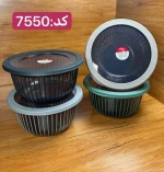 کاسه گرد درب سلیکونی فولی لایف 3  لیتر کد 7550 Polyline - تصویر 2