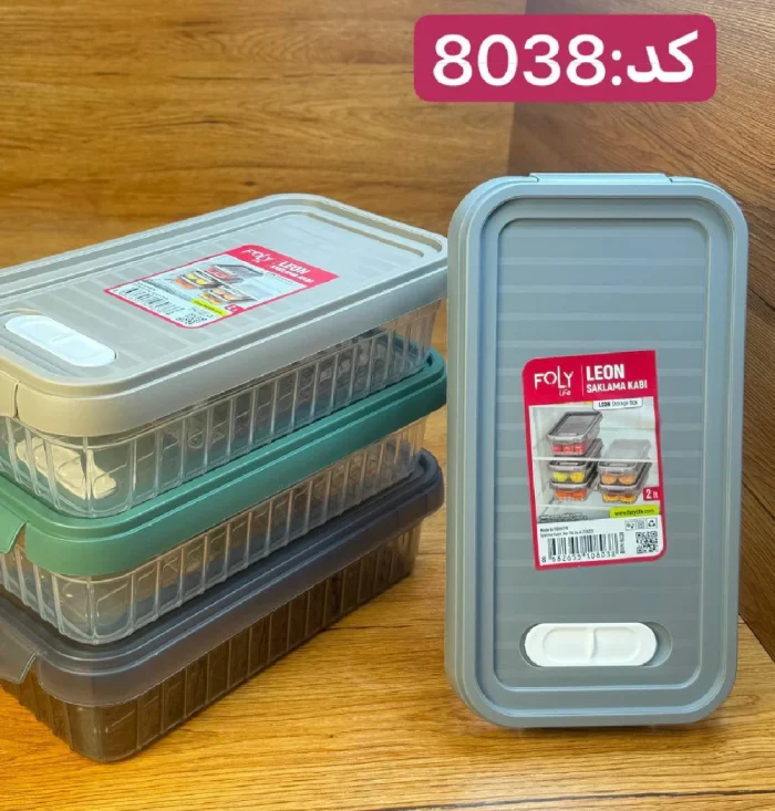 باکس واشردار فولی لایف 2 لیتری چهاررنگ کد Leon 8038 - تصویر 3