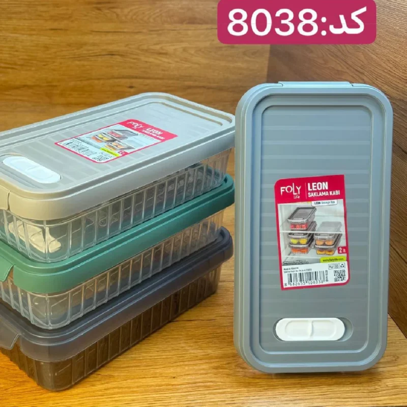 باکس واشردار فولی لایف 2 لیتری چهاررنگ کد Leon 8038 - تصویر 3