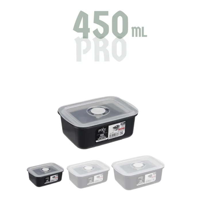 ظرف وکیوم فولی لایف 450 میلی لیتری کد Pro 8397 - تصویر 1