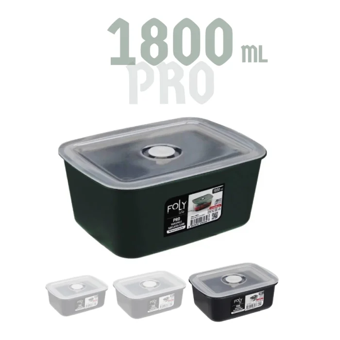 ظرف وکیوم فولی لایف 1800 میلی لیتری کد Pro 8434 - تصویر 1