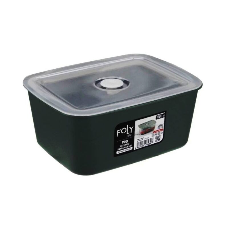 ظرف وکیوم فولی لایف 1800 میلی لیتری کد Pro 8434 - تصویر 2